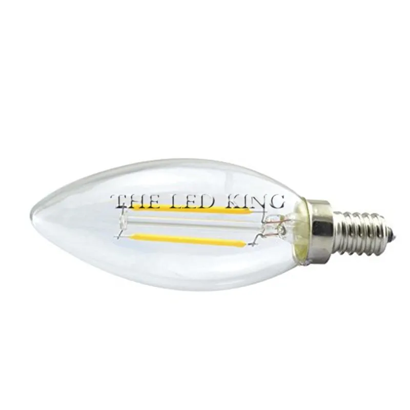 E12 E14 E27 светодиодный лампы в форме свечи C35 светильник 2W/4W/6W 110V/220V Теплый/Холодный