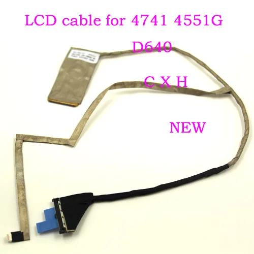 Новый ЖК экран видео кабель для Acer 4741 4741G 4551G D640|lcd screen cable|screen cablelcd cable |