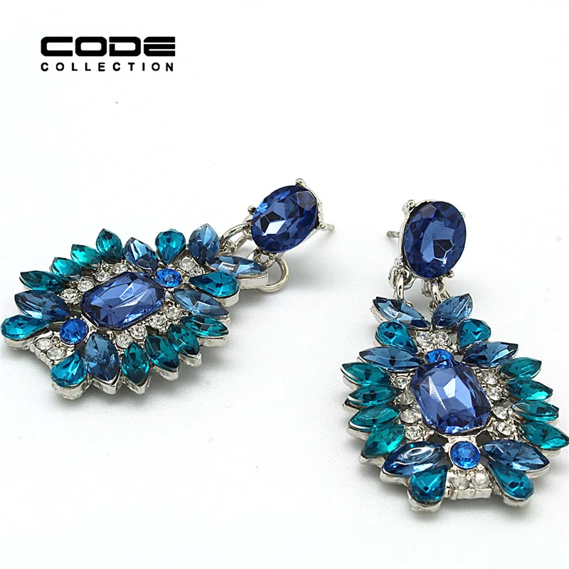 2018 роскошные свадебные украшения полный кристалл люстра серьги падения для Для