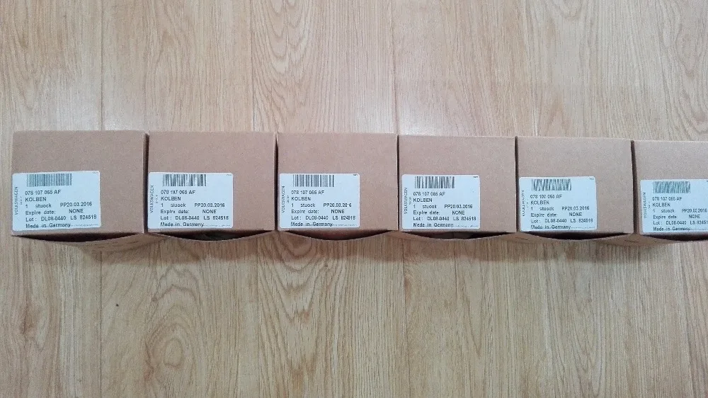 Автомобиль Двигатели поршневые OEM 078107065AF для Audi A4 A6 A8 VW Passat Skoda Superb 82.455 мм |