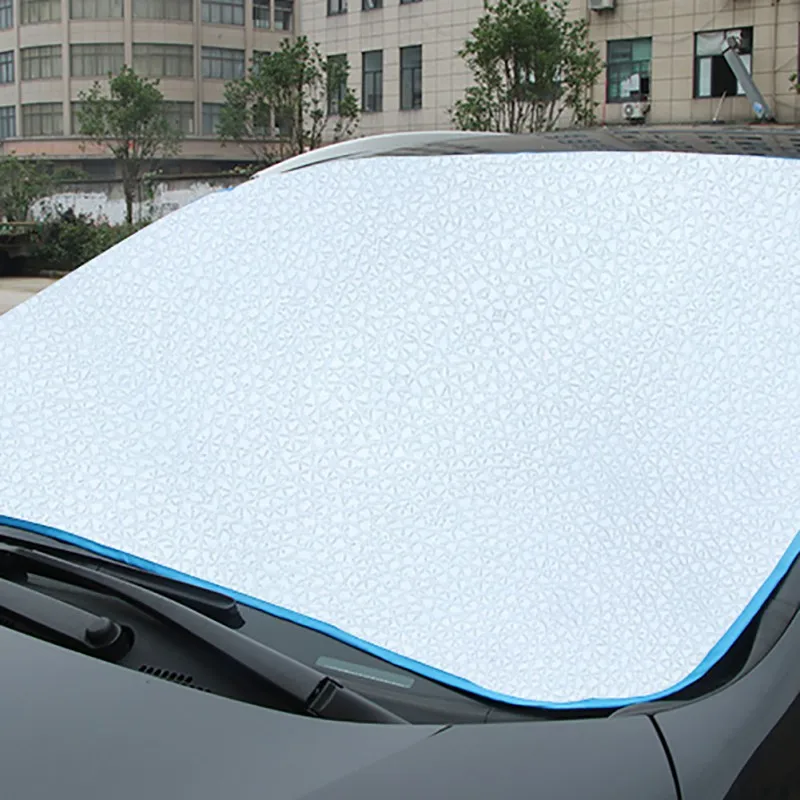 

190*95cm Car Window Film Snow Protection Sunscreen Sunshade Auto Windshield Sun Shade Foldable Multifunction Visor Cover Block