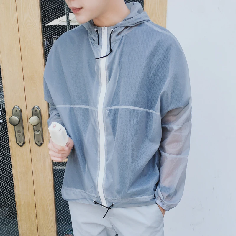 Уличное прозрачное солнцезащитное мужское Спортивное быстросохнущее дышащее