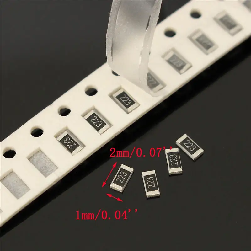 Hot New 3400pcs Resistors Set 170Valuesx20Pcs 1206 SMD Resistor Assorted Kit (0R~10MR) 1/4W RoHS 2x1mm Electric Unit | Электронные
