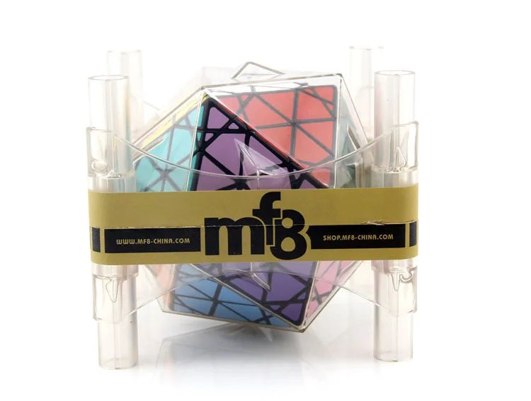 MF8 &amp Eitan Star ICOSAIX Oskar I II III Cube Puzzle Black/Stickerless Starminx Подарок Идея для X'mas день