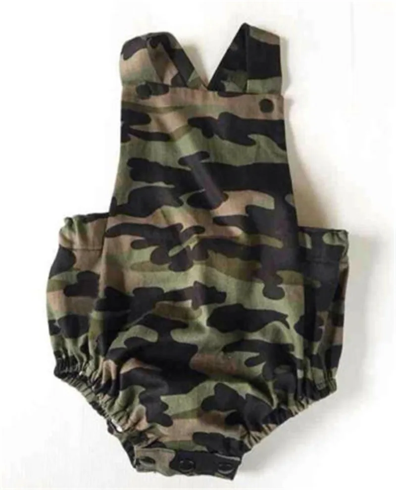 

Camouflage Newborn Baby Boy Girl Romper Jumpsuit Summer Clothes Outfits Sunsuit Newest Camouflage Cotton