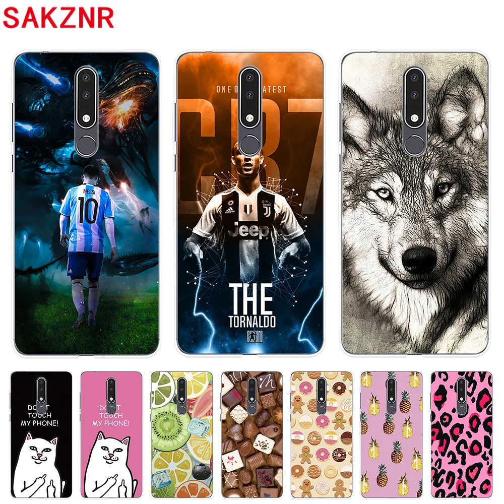 Case for Nokia 3.1 Plus 6.0&quot Cover Silicone For Tpu Fundas Soft Phone |