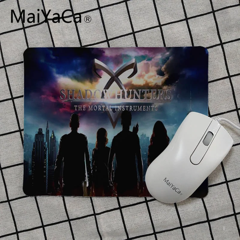 Коврик для мыши MaiYaCa Shadowhunters комфортный коврик ТВ шоу игровой с рисунком мягкие