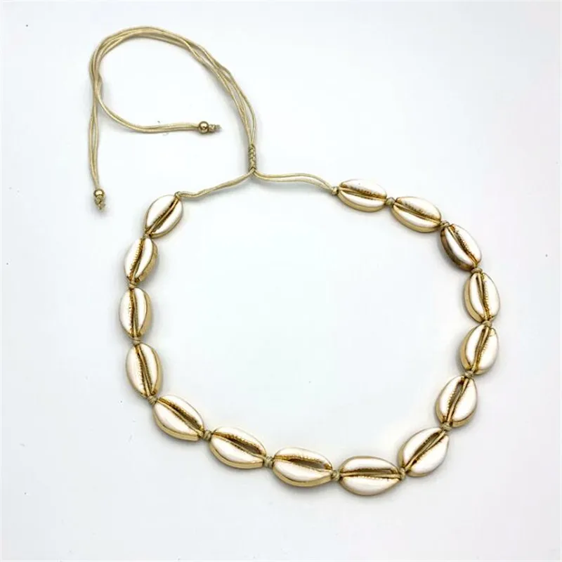 DIEZI новинка 2019 ожерелье из натурального золота в виде раковины для женщин лучший