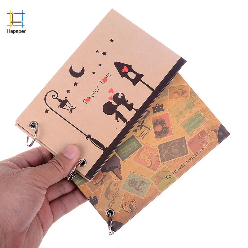 Детский фотоальбом ручной работы для самостоятельной сборки 5 дюймов мини пара