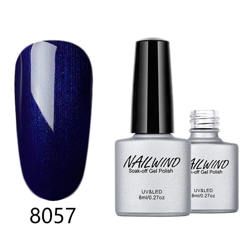 8057 NAILWIND, 8 мл, чистый, 8031-8060 цветов, Гель-лак для ногтей, замачиваемый, УФ светодиодный, стойкий лак для ногтей, грунтовка, Гель-лак для ногтей - Цвет: 8057