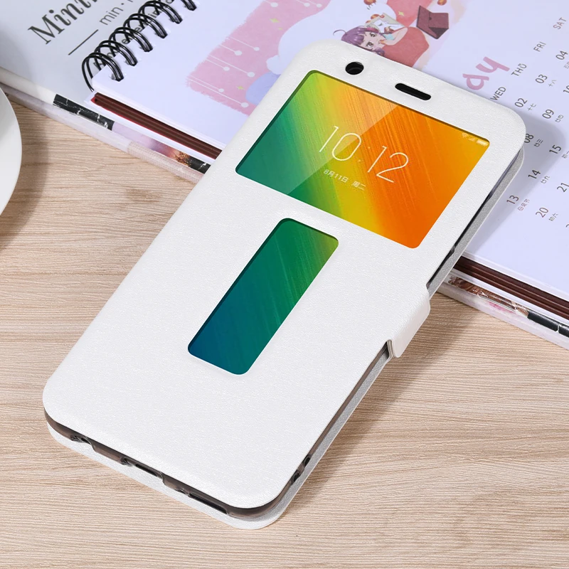Для lenovo A5 роскошный чехол с подставкой Вид из окна шелк искусственной кожи флип