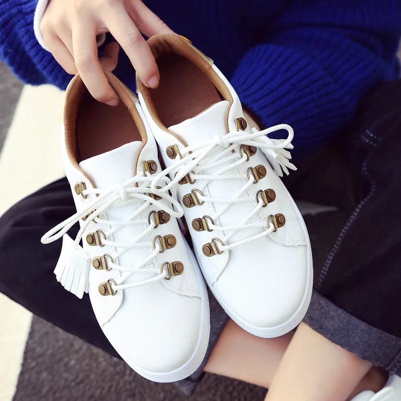 Женская обувь с бахромой 2018 zapatos Мокасины парусиновая Белая дизайнерская