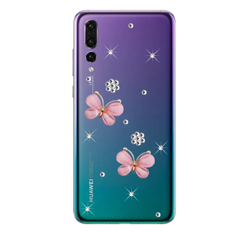 P20 P30 Pro Crystal Diamond Case for Huawei P Smart 2019 Honor 20 10 20i 10i 9X 8X 8A 8C 8S V20 V10 Mate lite Nova 6 5T 5 |