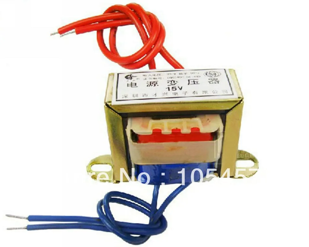 2W EI Ferrite Core Input 220V 50Hz Vertical Mount Electric Power Transformer Output Voltage | Обустройство дома