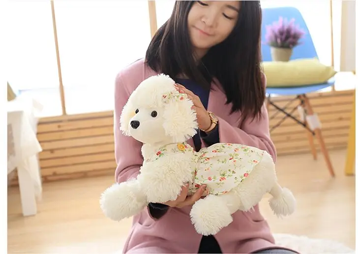 Плюшевая игрушка Пудель примерно 40 см|birthday gift|poodle dogssoft doll |