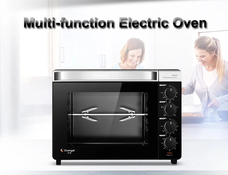 32L Household Baking Oven Multi-Functional Electric Cake Bread Enameled With Big Capacity CRTF32K | Бытовая техника