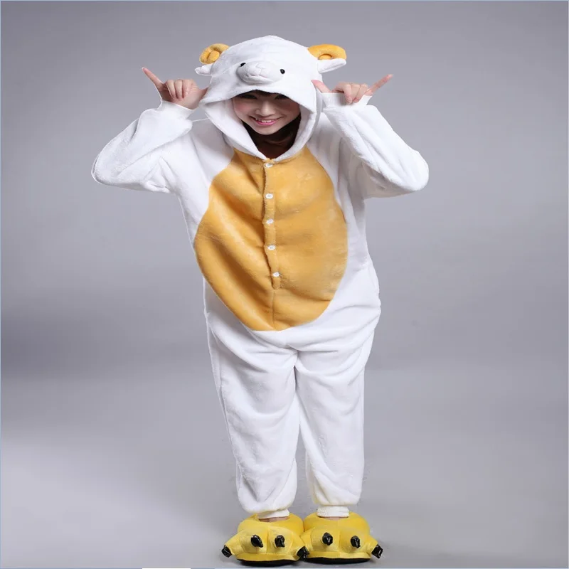 Kigurumi Onesies Cosplay party Cartoon 12 zodiac sheep Unisex Pajamas Anime Costume Pyjamas Sleepwear Homewear |