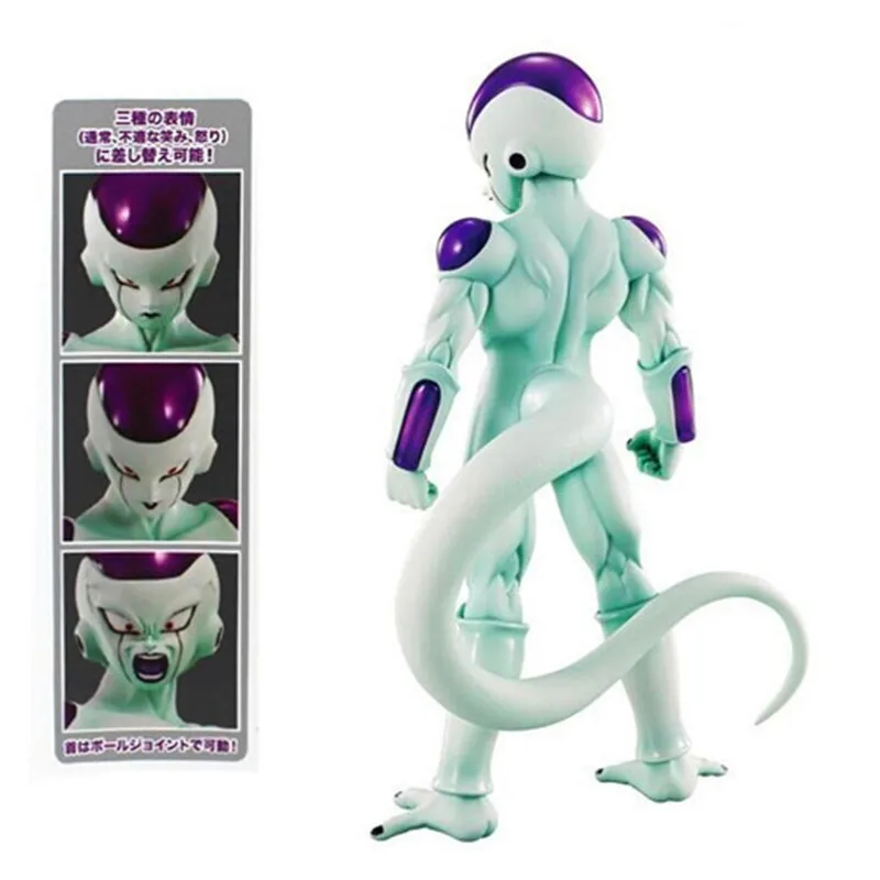 Новый аниме Dragon Ball Z белый Frieza Ultimate Body ПВХ фигурку DOD Супер Saiyan Goku конфронтации