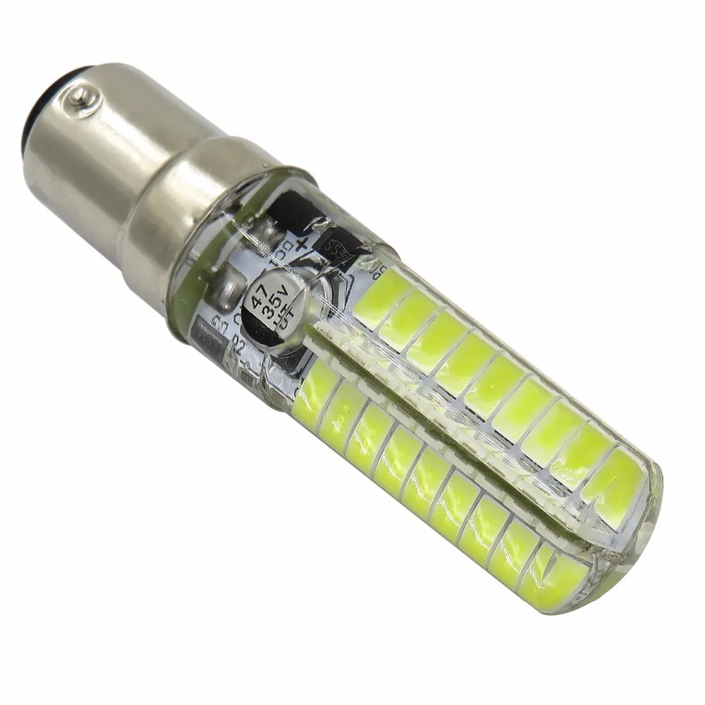BA15D светодиодный лампы 12 V 24 DC 12V AC 5 Вт 450 люмен 72 шт. 5730 SMD силиконовая лампа морские