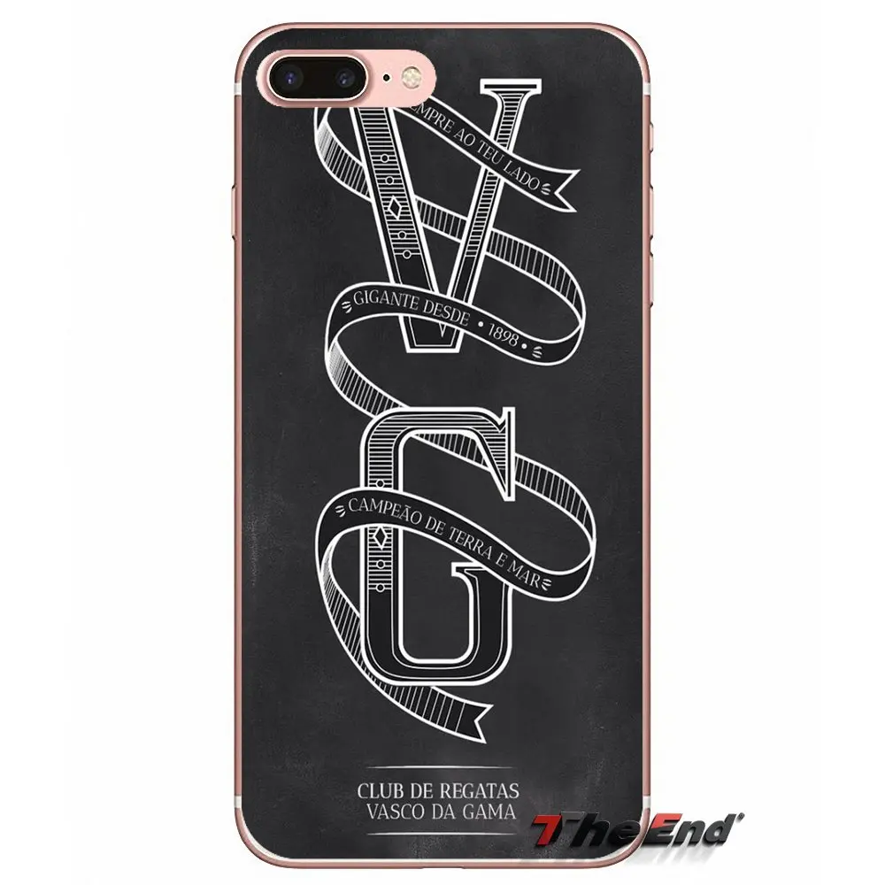 Чехлы для iPhone X 4 4S 5 5S 5C SE 6 6S 7 8 Plus Samsung Galaxy J1 J3 J5 J7 A3 A5 2016 2017 Clube de regatas vasco da gama Logo |