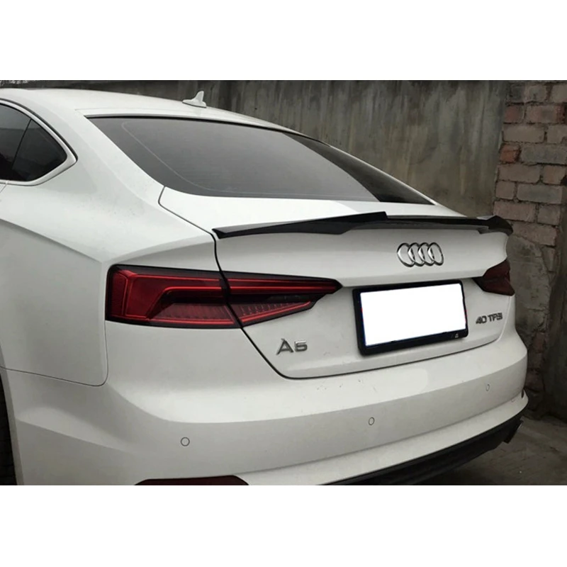 Для Audi A5 углеродного волокна задний спойлер 2 двери купе 2009- 4 Двери Седан+ крышка багажника M4 Стиль