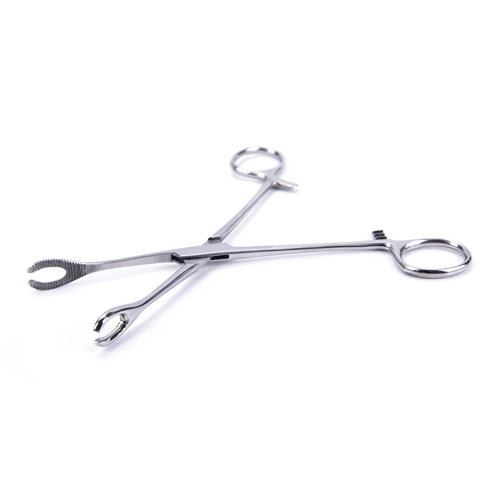 

1 pcs High Quality Silver Navel Ear Tongue Septum Nose Lip Stainless Clamp Plier Forcep Body Piercing Tool