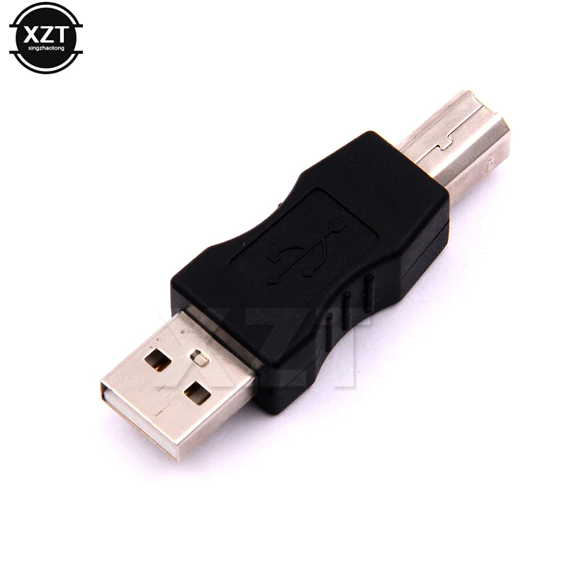 1 шт. микро USB 2 0 Тип A папа к type B адаптер для принтера конвертер|Компьютерные