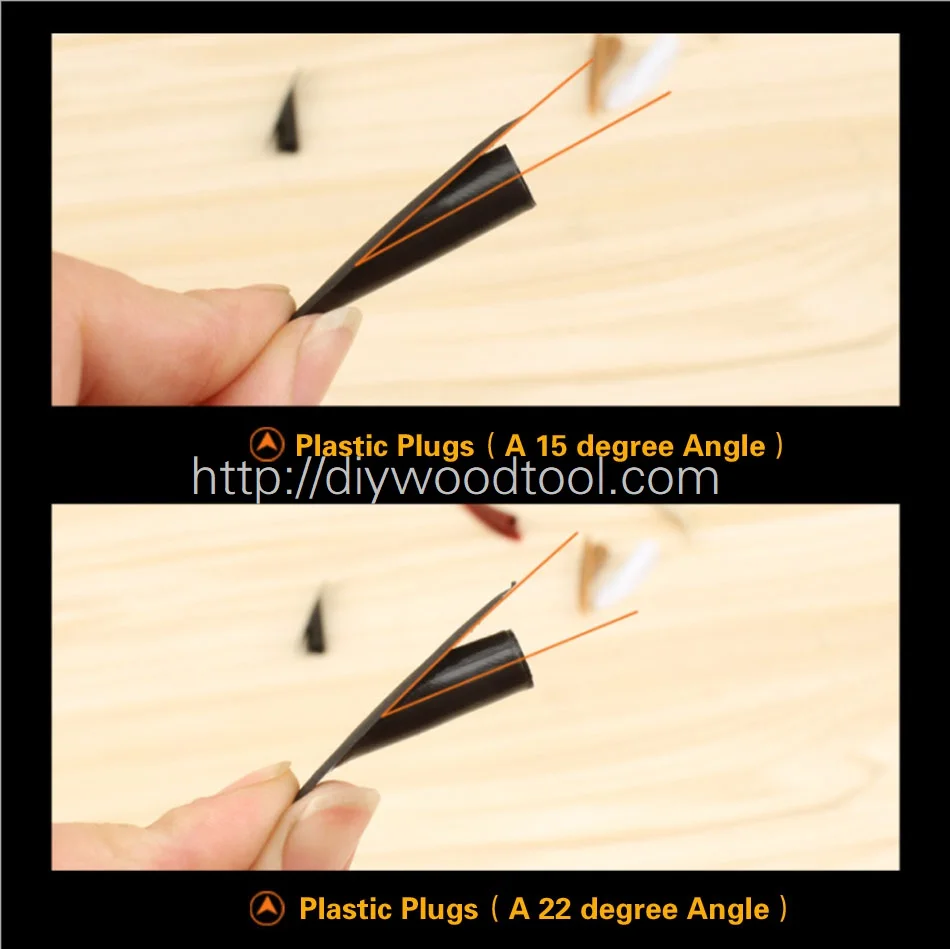 Plastic Plugs for pocket hole jig woodworing accessories 40PCS/Lot PlasticCaps Woodworking Pocket HoleJig System Hand Tool | Инструменты