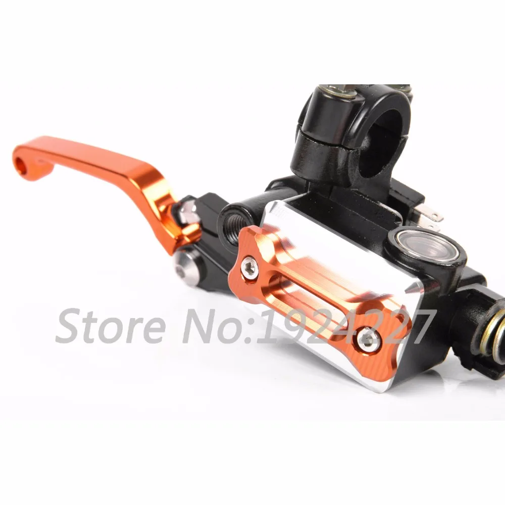 Universal For KTM 150 125 200 300 65 XC XC-W EXC 85 105 SX CNC Motocross Off Road Clutch Brake Master Cylinder Reservoir Levers |