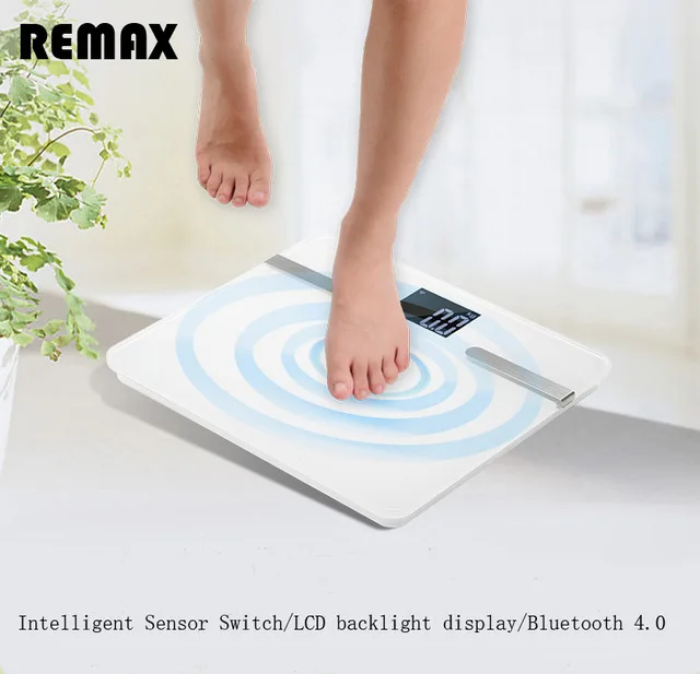 Горячие оригинальные весы remax для тела, весы для веса жира, напольные Умные Bluetooth рулетка, умные цифровые весы mi, весы Waga