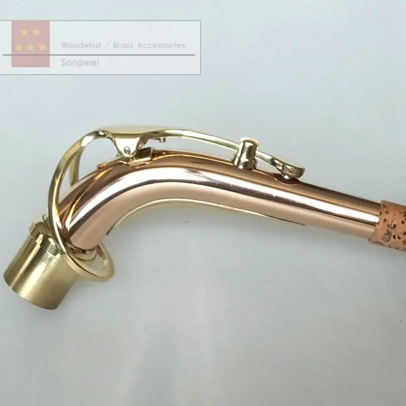 Eb Alto sax шея фосфор медный материал саксофон изгиб шеи|Детали и аксессуары| |