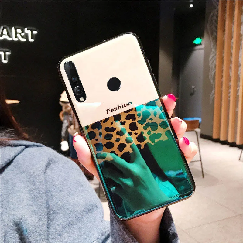 Blu-Ray чехол для телефона iPhone XS XR Max X 8 7 6 S Plus лазерный Леопардовый Мягкий IMD Ретро |