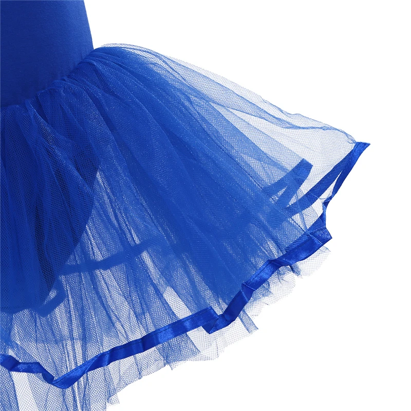 Лидер продаж Брендовое балетное Трико-пачка для девочек с вырезом на спине