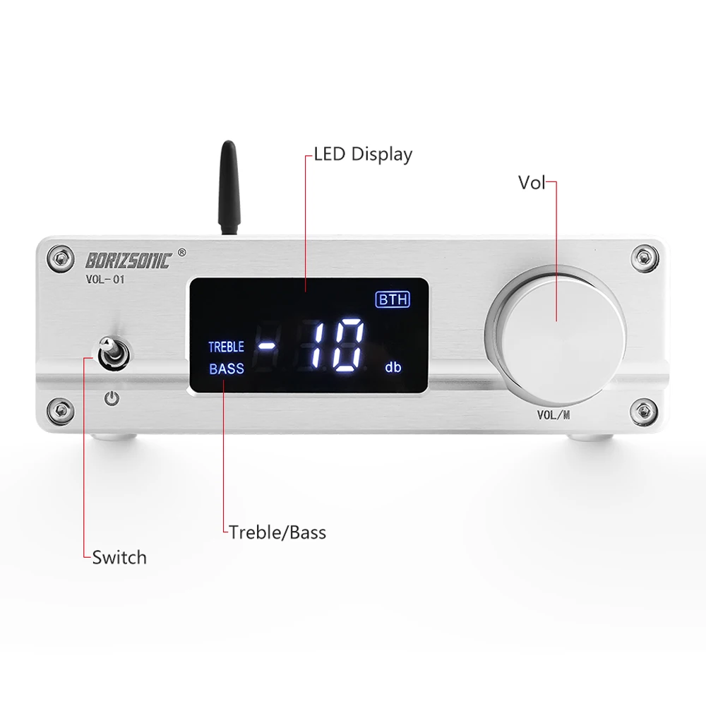 Радиоприемник BRZHIFI NJW1194 Bluetooth 5 0 APTX каналов без потерь светодиодный Усилитель с