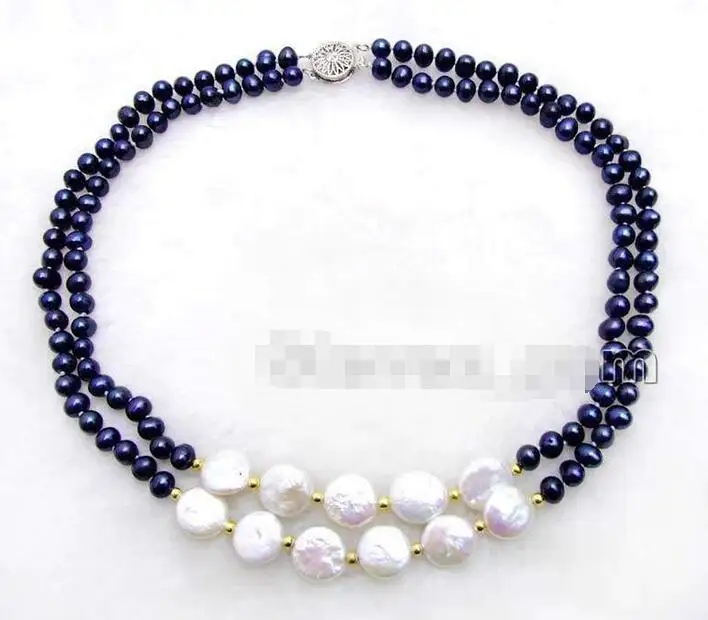 Новинка Красивые черные 6 7 мм Жемчуг украшенное мозаикой из драгоценных камней 12