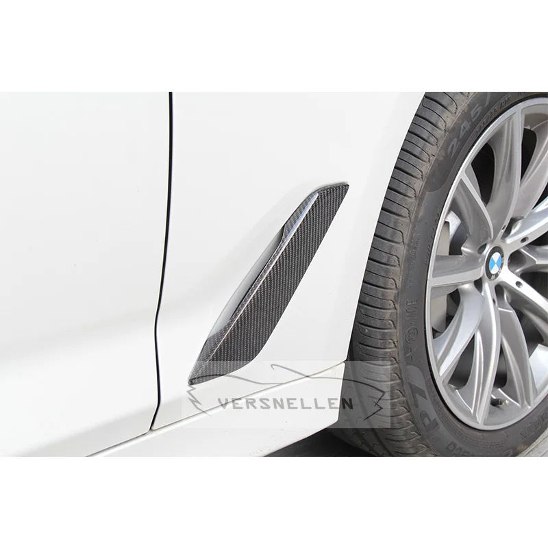 G30 2 шт Замена автомобиля Стайлинг углеродного волокна крыло отделка для BMW 5 серии