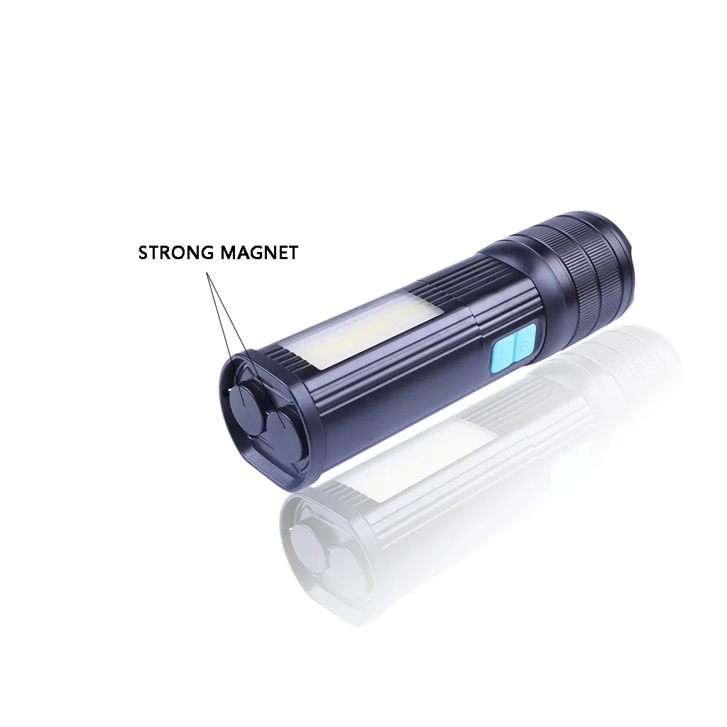 Светодиодный бликовый перезаряжаемый многофункциональный супер яркий COB