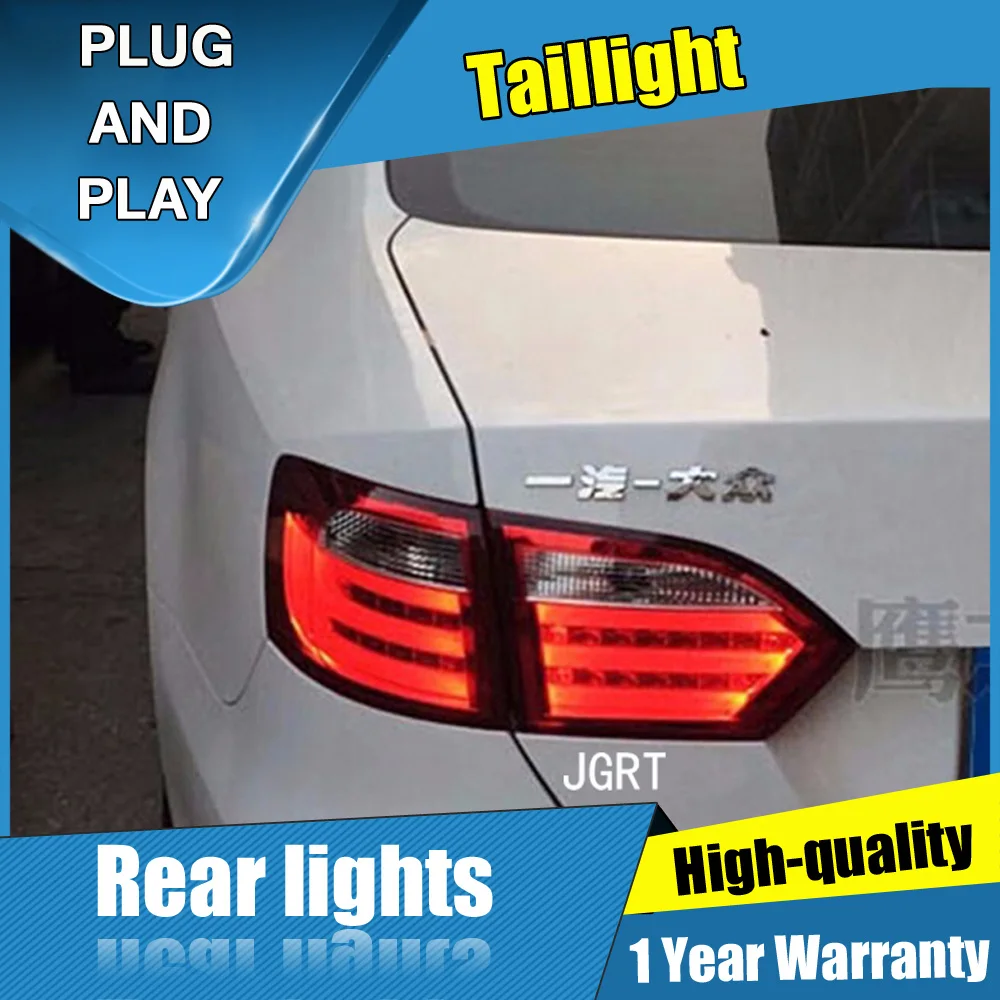 Автомобильный Стайлинг для VW Jetta задний фонарь s 2011 2014 светодиодный + сигнал