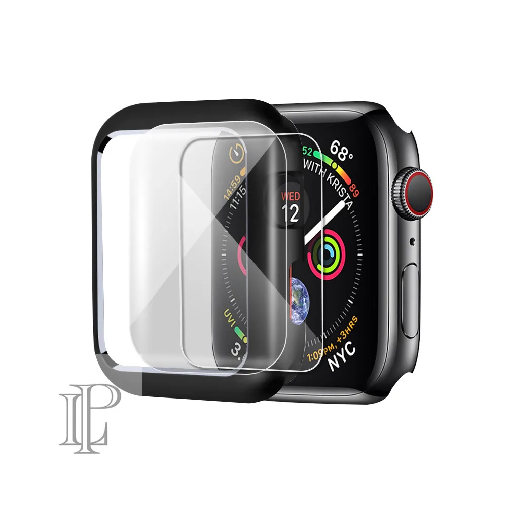 Магнитный чехол для apple watch, чехол для apple watch 5 4 3 44 мм/40 мм iwatch band 5 42 мм/38 мм, Защитное стекло для экрана