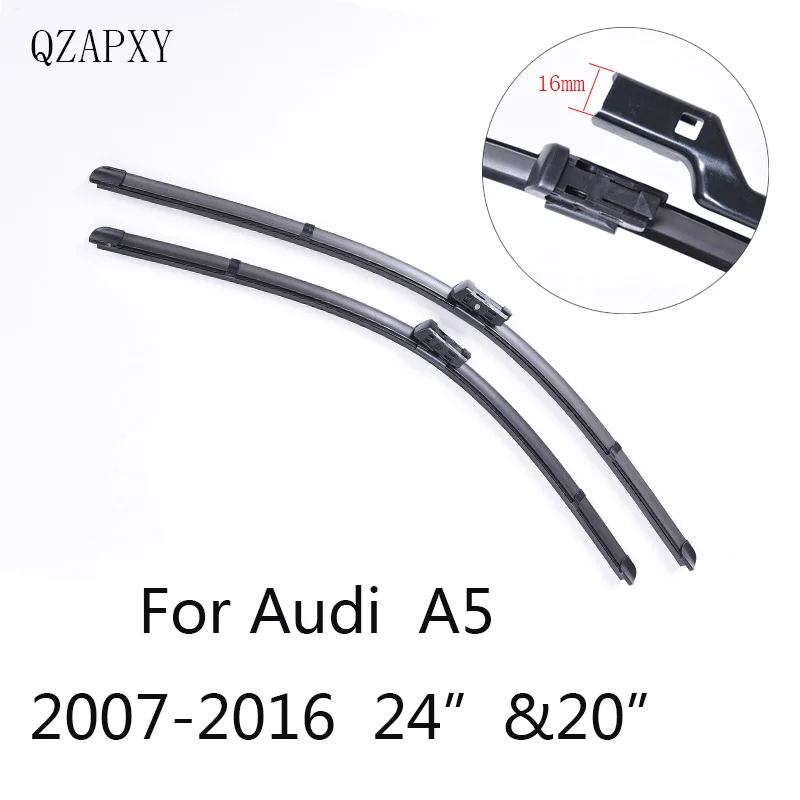 Передние Стеклоочистители Лезвия для Audi A5 с 2007 2008 2009 2010 2011 2012 2013 до 2016