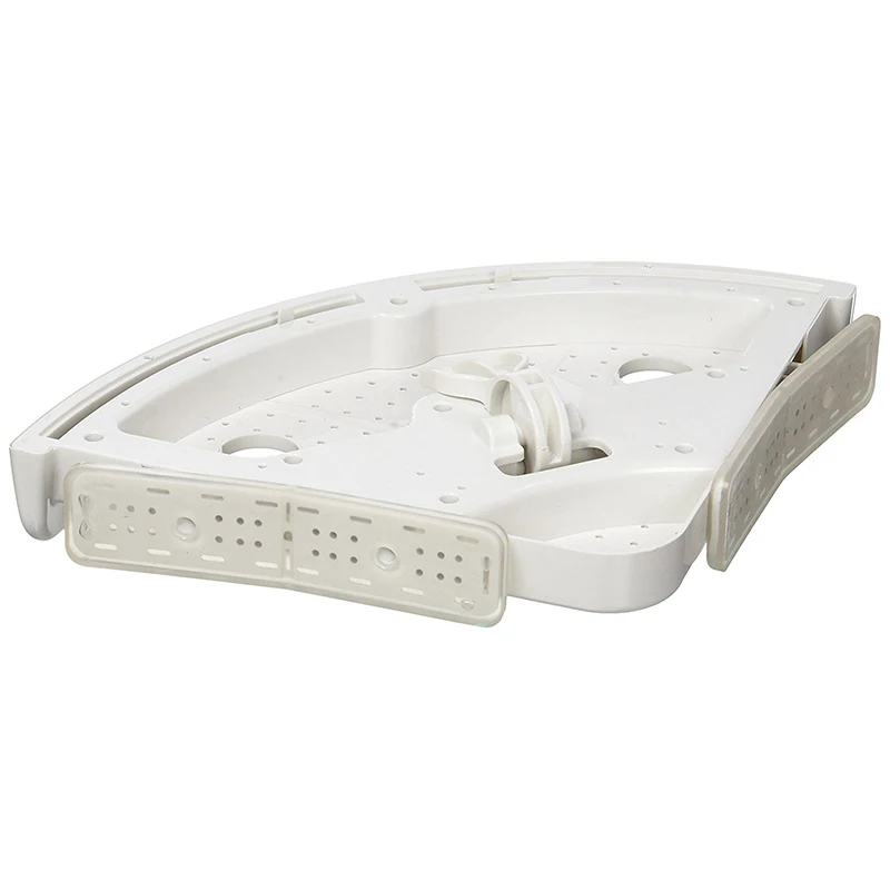 10 &quotугловая полка для ванной комнаты Qrganizer Caddy пластиковая угловая настенная