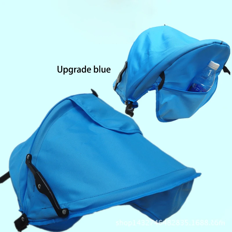 Baby Stroller Accessories Carriage Sun Shade Kids Stroller Sunshade Cover Prams Windproof Hood Canopy Cover Stroller Sun Visor