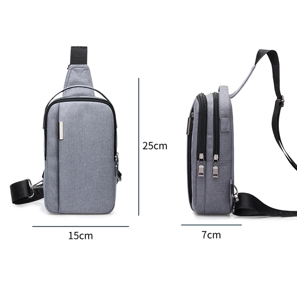 Для мужчин s Повседневное груди пакет Холст Crossbody сумки для плеча способа