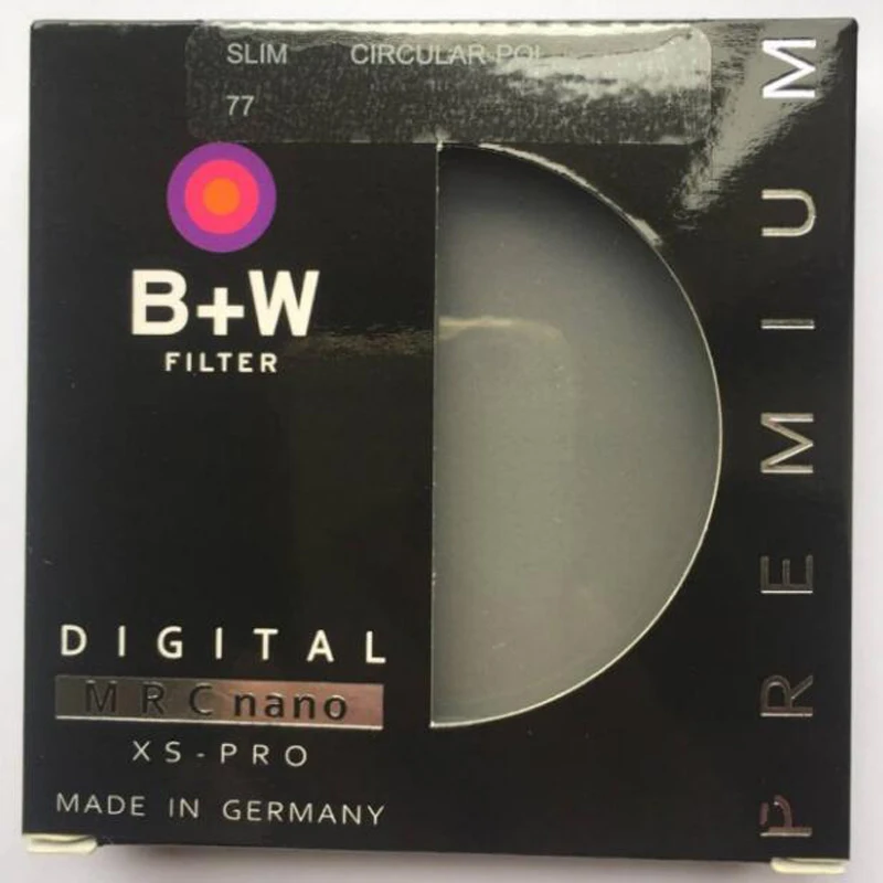 B+ W тонкий MRC цифровой CPL 49 52 58 62 67 72 77 82 мм поляризационный фильтр CIR-PL Multicoat для объектива камеры тонкий MRC CPL