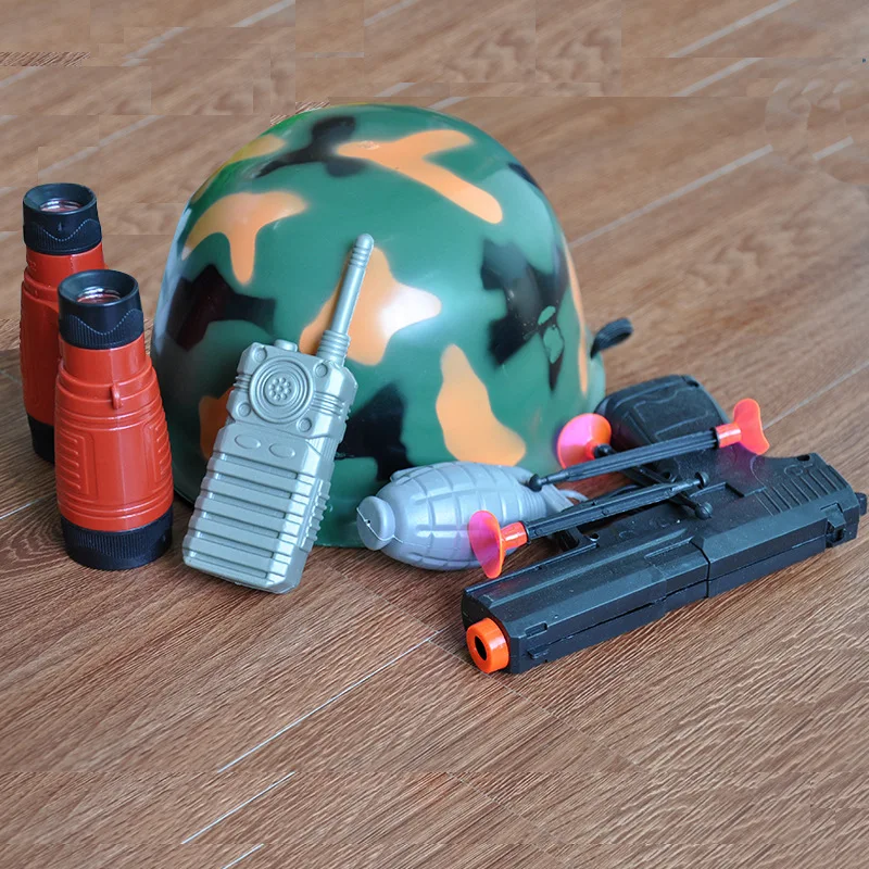 Детская камуфляжная шапка креативная ролевая игра имитация огня игрушка для