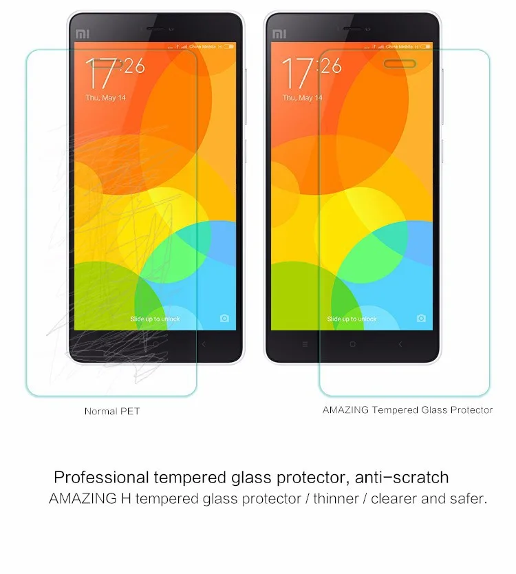 Smmnas высокого прозрачного Закаленного Стекла для xiaomi redmi 3 s 4 примечание 4x 1 2 pro mi5 mi5s