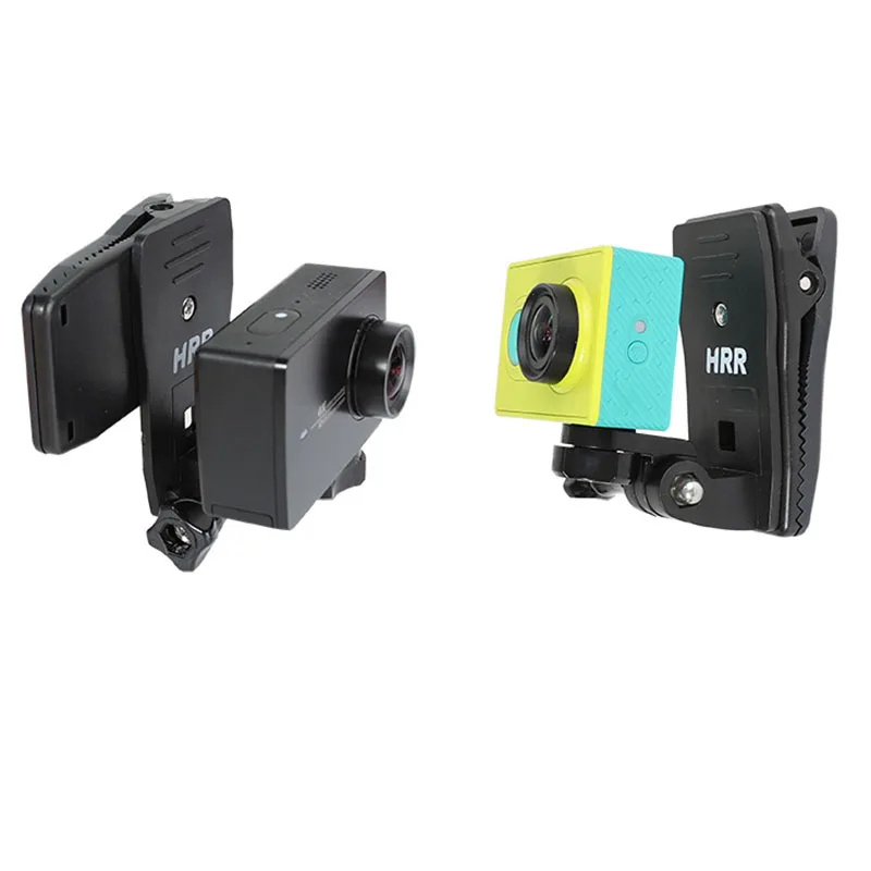 Поворотный Зажим для крепления рюкзака Xiaomi Yi 4K Xiaoyi Lite MI Mijia Mini GoPro SJCAM аксессуары