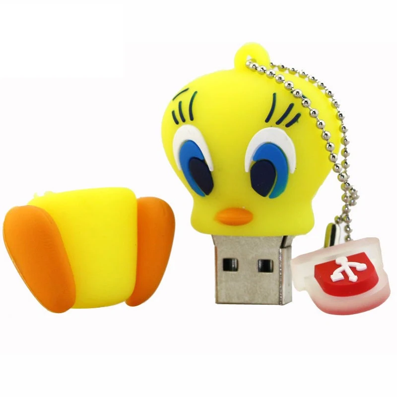 USB-флеш-накопитель с животными в виде утки багги кролика вороны Льва кота 64 ГБ 32 16 8