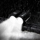 Велосипедсветильник фонарь, 12000 мАч, 5000 люмен, 2x T6