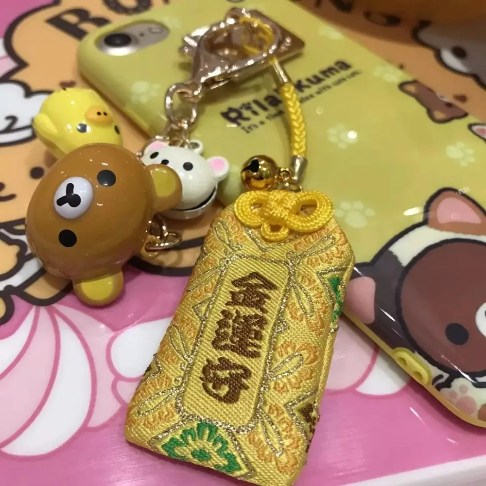 Чехол Rilakkuma для iPhone 7 7plus 6 6s 6plus 8 8plus IMD чехол с подвеской в виде колокольчика сумка
